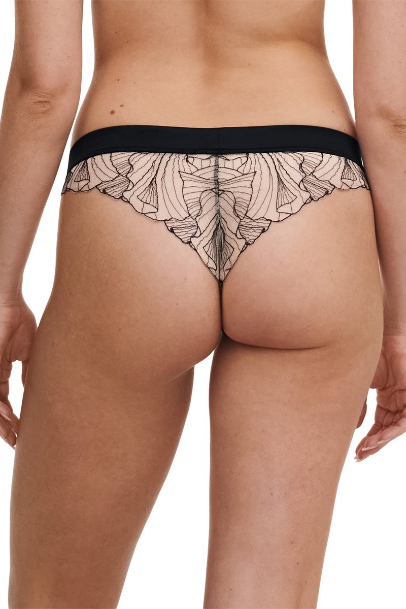 Tanga Tattoo Lo - Noir Et Beige