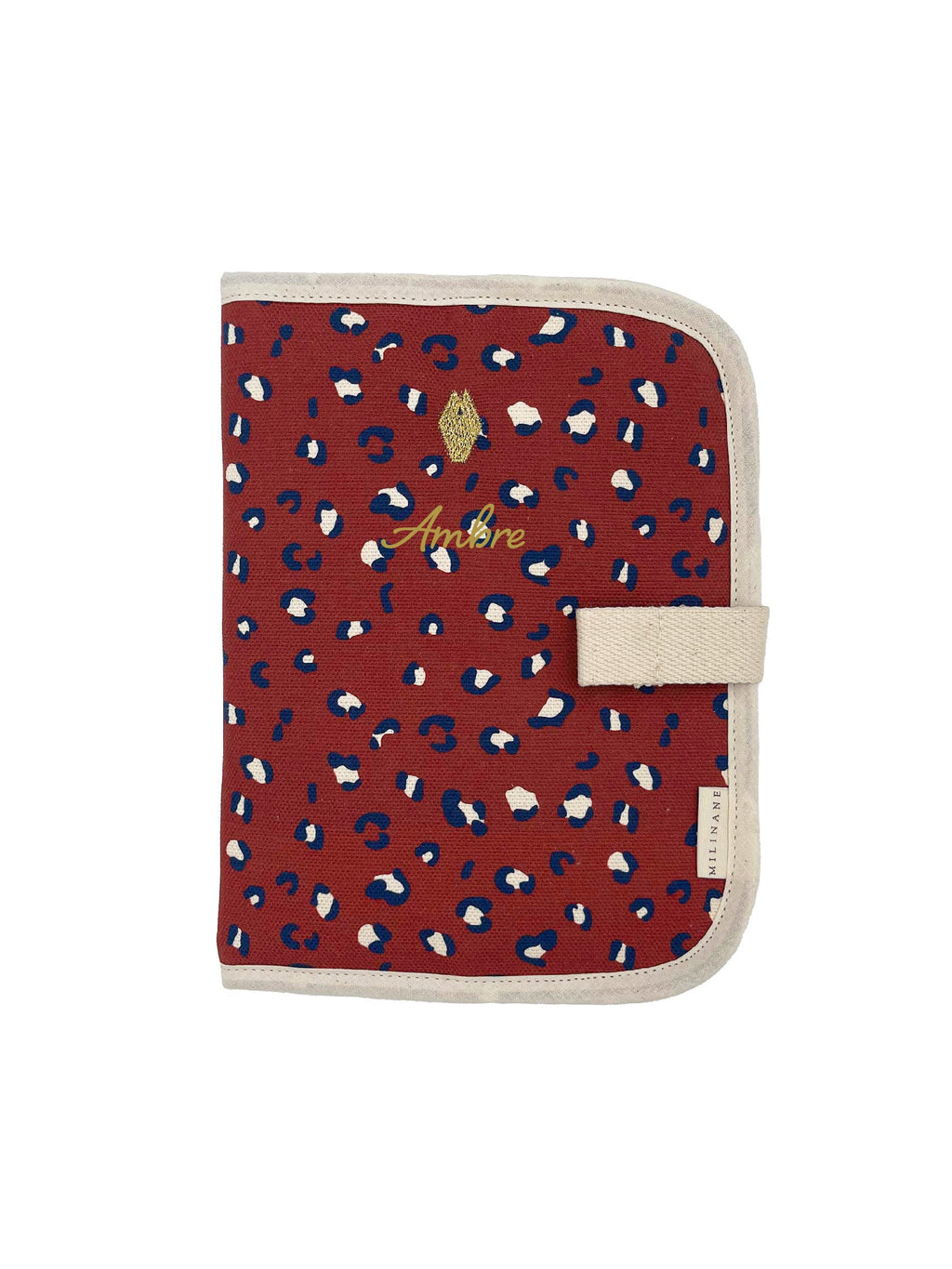 protege-carnet-de-sante-edgar-motif-graou-brique-milinane-personnalise