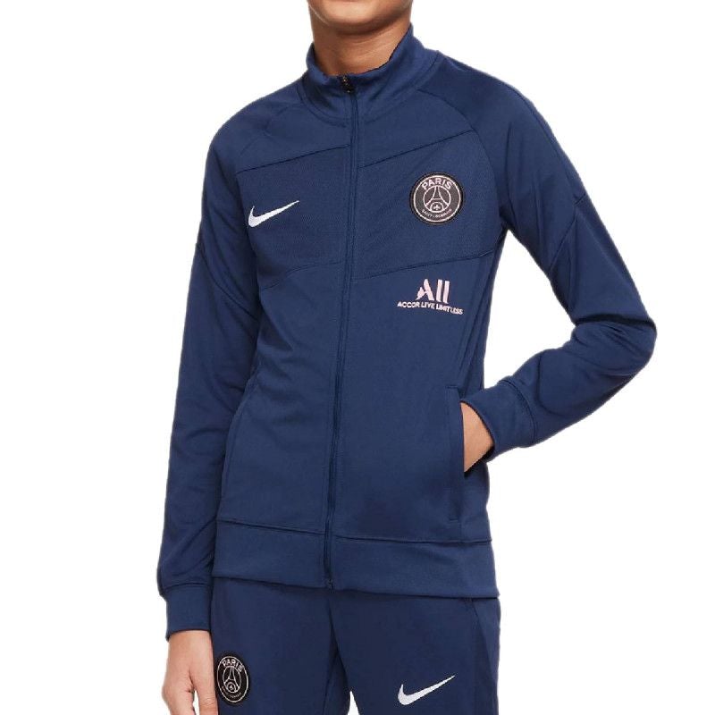 Psg Dry Track Suit Gs - Ensemble Jogg Junior Textile - Bleu ENSEMBLE JOGG JUNIOR TEXTILE Nike