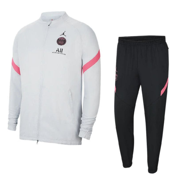 Psg M Dry Track Suits - Ensemble Homme Jogging Textile - Blanc ENSEMBLE HOMME JOGGING TEXTILE Nike