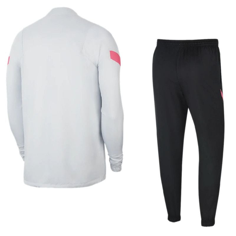 Psg M Dry Track Suits - Ensemble Homme Jogging Textile - Blanc ENSEMBLE HOMME JOGGING TEXTILE Nike