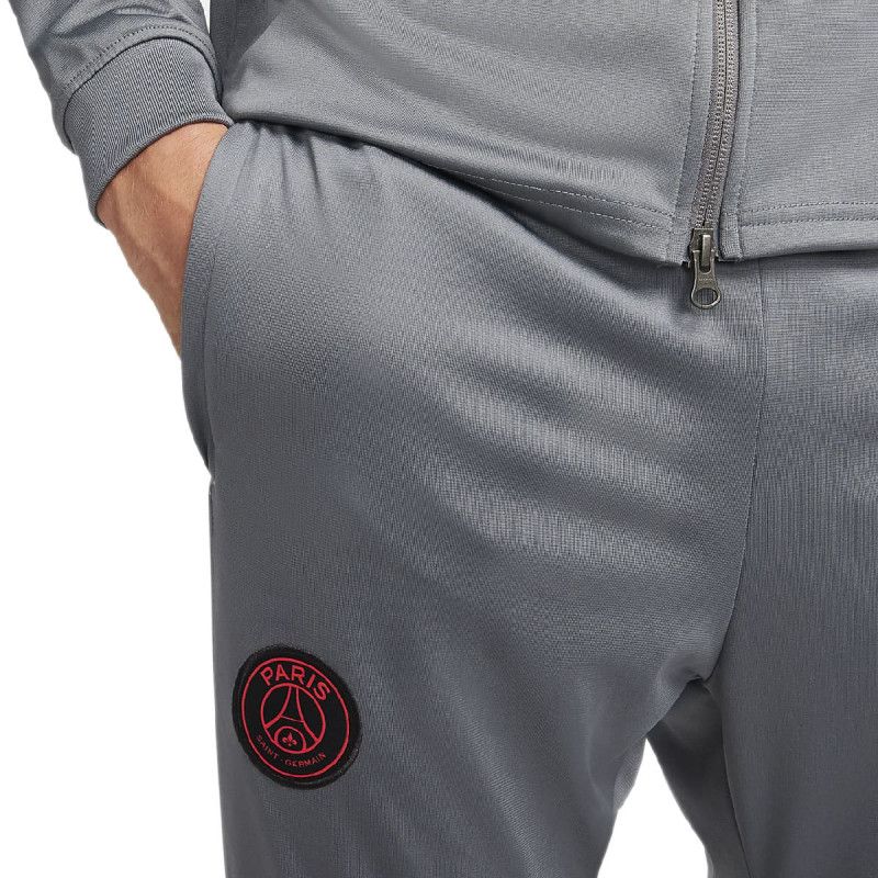 Psg M Dry Track Suits - Ensemble Homme Jogging Textile - Gris ENSEMBLE HOMME JOGGING TEXTILE Nike