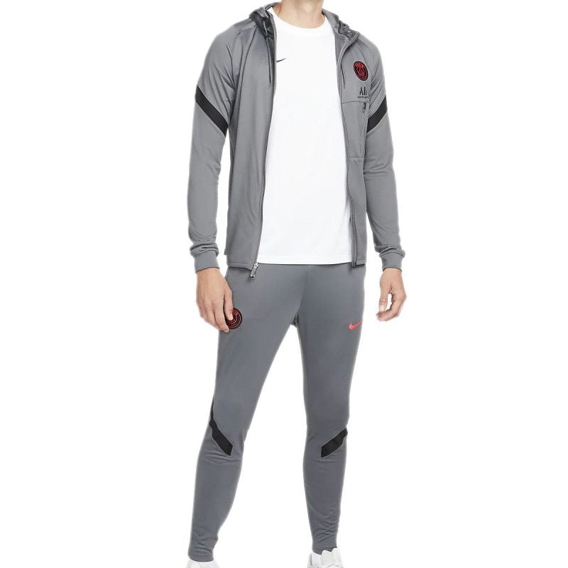 Psg M Dry Track Suits - Ensemble Homme Jogging Textile - Gris ENSEMBLE HOMME JOGGING TEXTILE Nike