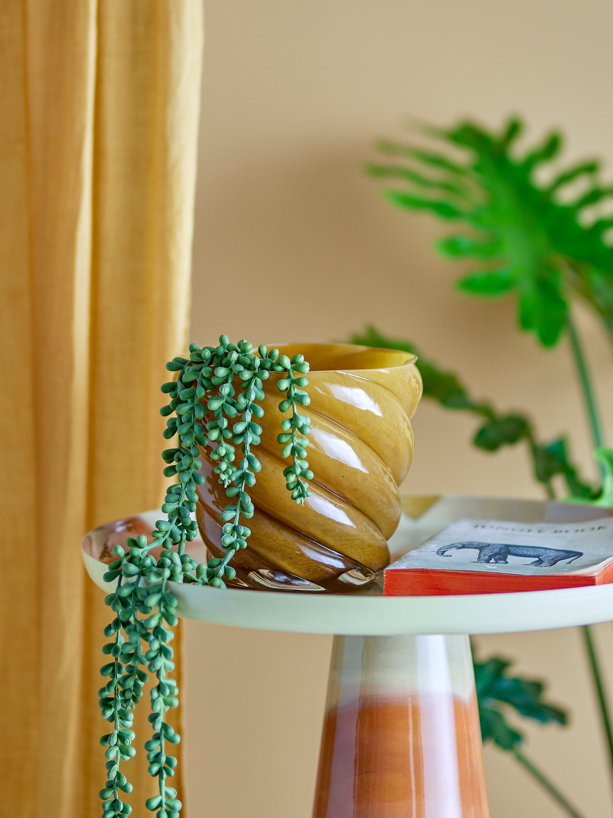 Callo - Cache-Pot - Jaune - Verre