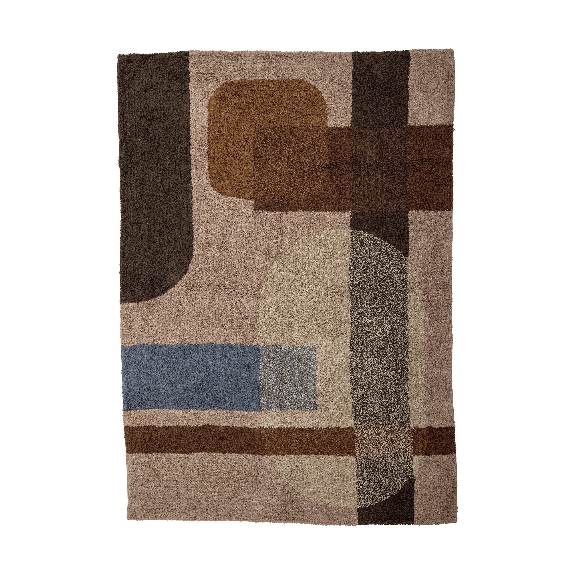 Zofia - Tapis - Marron - Coton