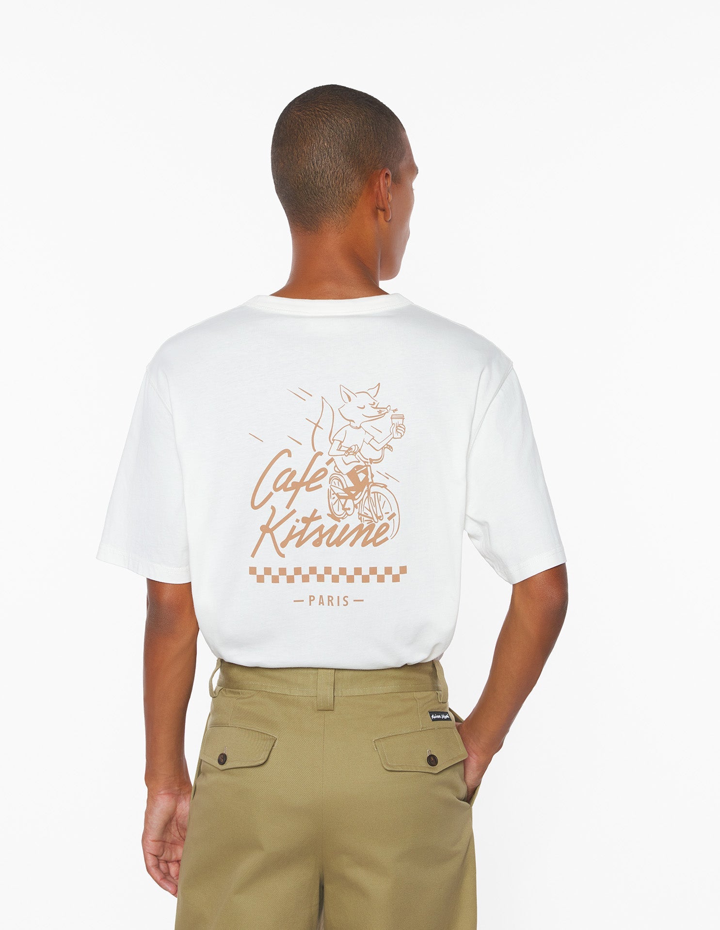 T-Shirt Relax Barista Fox à Vélo