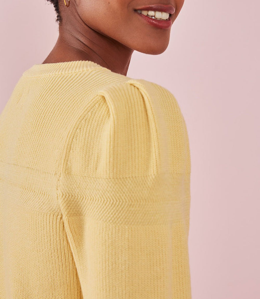 Pull Ceboulette - Banana - Des Petits Hauts - The Bradery