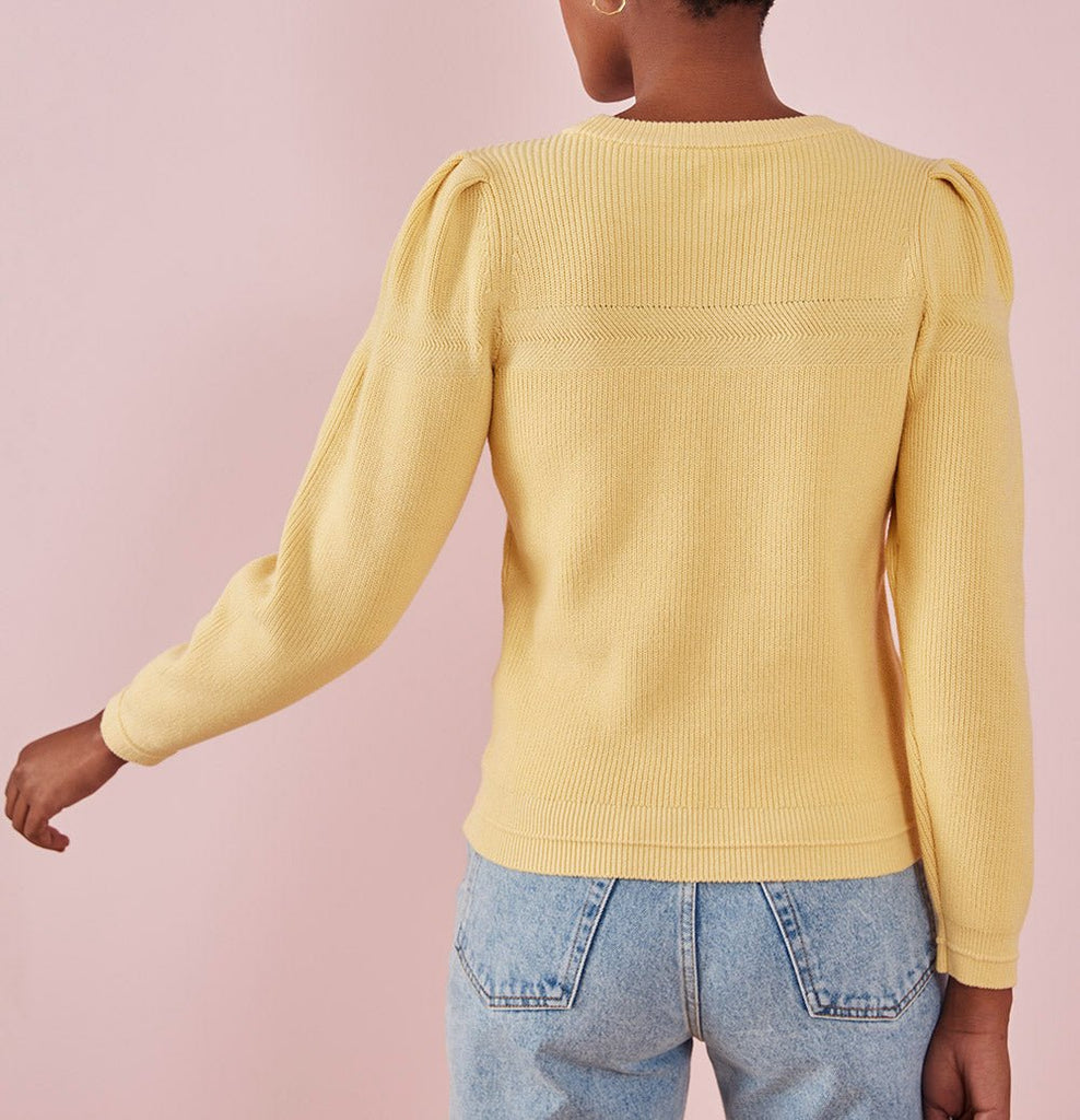 Pull Ceboulette - Banana - Des Petits Hauts - The Bradery