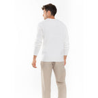 Pull Col Rond Eden Ivoire, 100% Cachemire, 4 Fils, Jersey, 320Gr - Homme - Perfect Cashmere - The Bradery