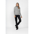 Pull Col Roulé Elly Gris Chine, 100% Cachemire, 2 Fils, Côtes Traditionelles - Femme - Perfect Cashmere - Perfect Cashmere* - The Bradery