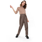 Pull Col Roulé Willow Camel, 100% Cachemire, 4 Fils, Jersey, 271Gr - Femme - Perfect Cashmere - The Bradery