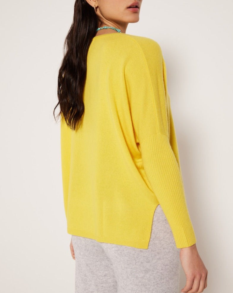 Pull Faustine - Jaune Etincelant - Notshy - The Bradery