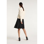 The Kooples - Pull Fin Laine Écru À Détail Texturé - Femme