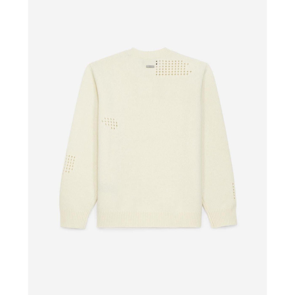 Pull Fin Laine Écru À Détail Texturé - Femme - The Kooples - The Bradery