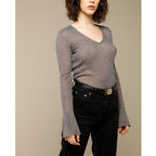 Pull Francoise - Maille Lurex Gris - Rouje* - The Bradery