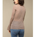 Pull Francoise - Maille Lurex Or - Rouje* - The Bradery