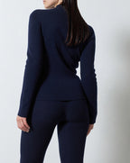 Pull Haga - Bleu Nuit - Notshy - The Bradery