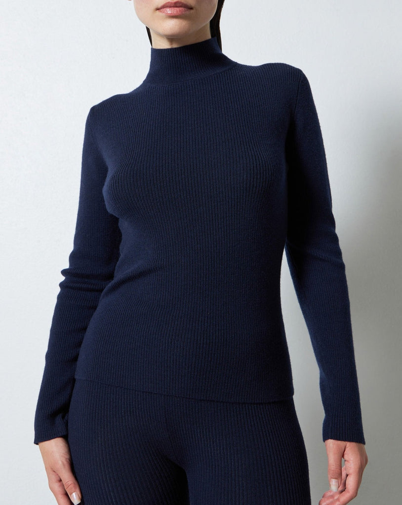 Pull Haga - Bleu Nuit - Notshy - The Bradery