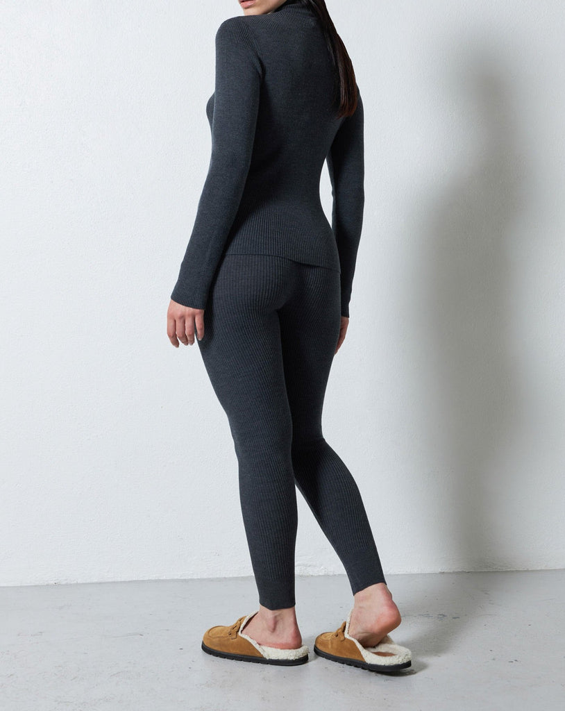 Pull Haga - Gris Chiné Fonce - Notshy - The Bradery