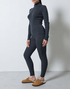 Pull Haga - Gris Chiné Fonce - Notshy - The Bradery
