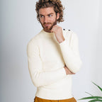 Pull Lucio Cotton - Ecru Prêt A Porter Faguo
