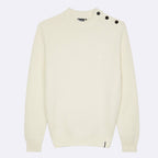 Pull Lucio Cotton - Ecru Prêt A Porter Faguo