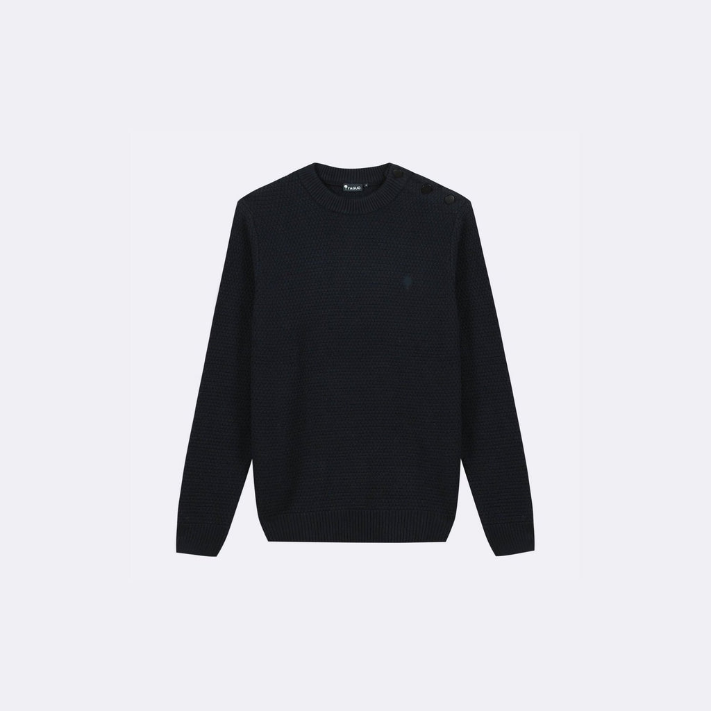 Pull Lucio Cotton - Marine Prêt A Porter Faguo