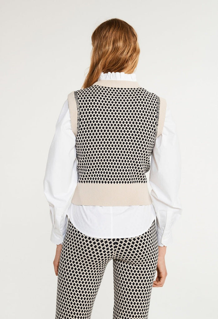 Pull Majuscule - Bicolore - Claudie Pierlot - The Bradery