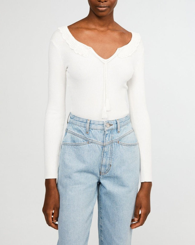 Pull Mousse - Ecru - Claudie Pierlot - The Bradery