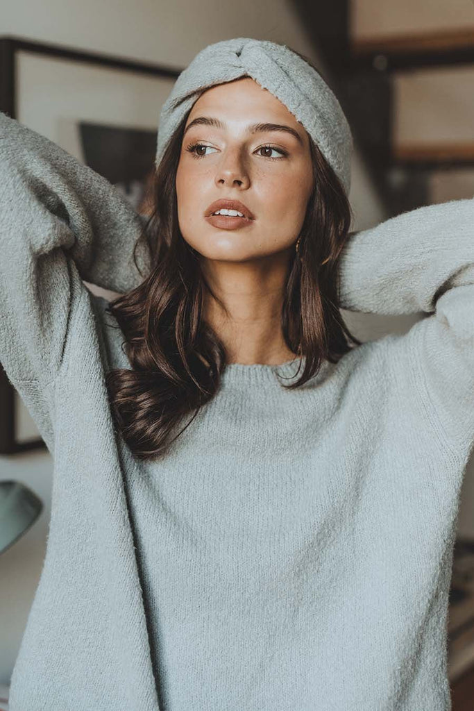 Pull Néva Gris - Saaj Paris - The Bradery