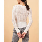 Pull Nino - Ecru - Rouje* - The Bradery