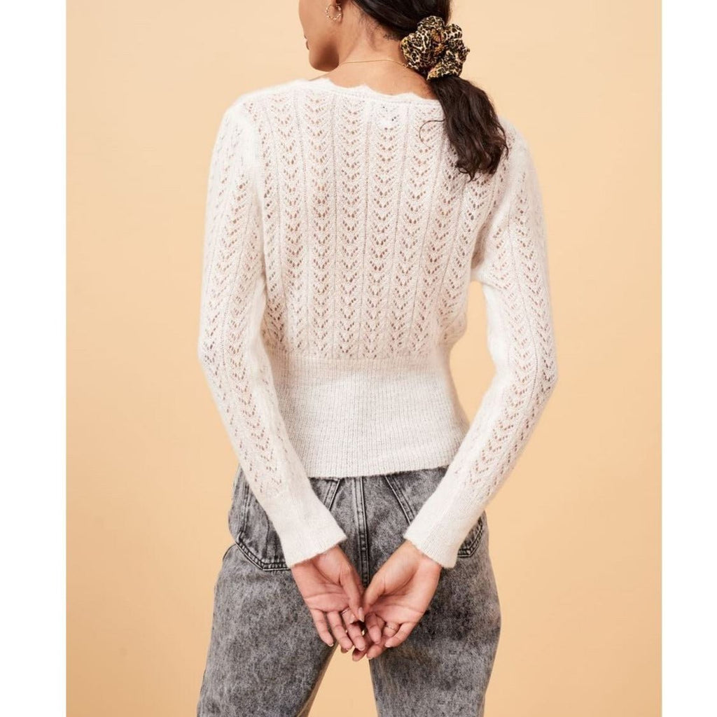 Pull Nino - Ecru - Rouje* - The Bradery