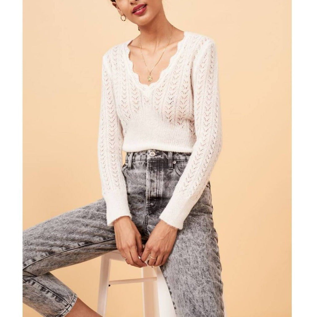 Pull Nino - Ecru - Rouje* - The Bradery