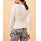 Pull Nino - Ecru - Rouje* - The Bradery