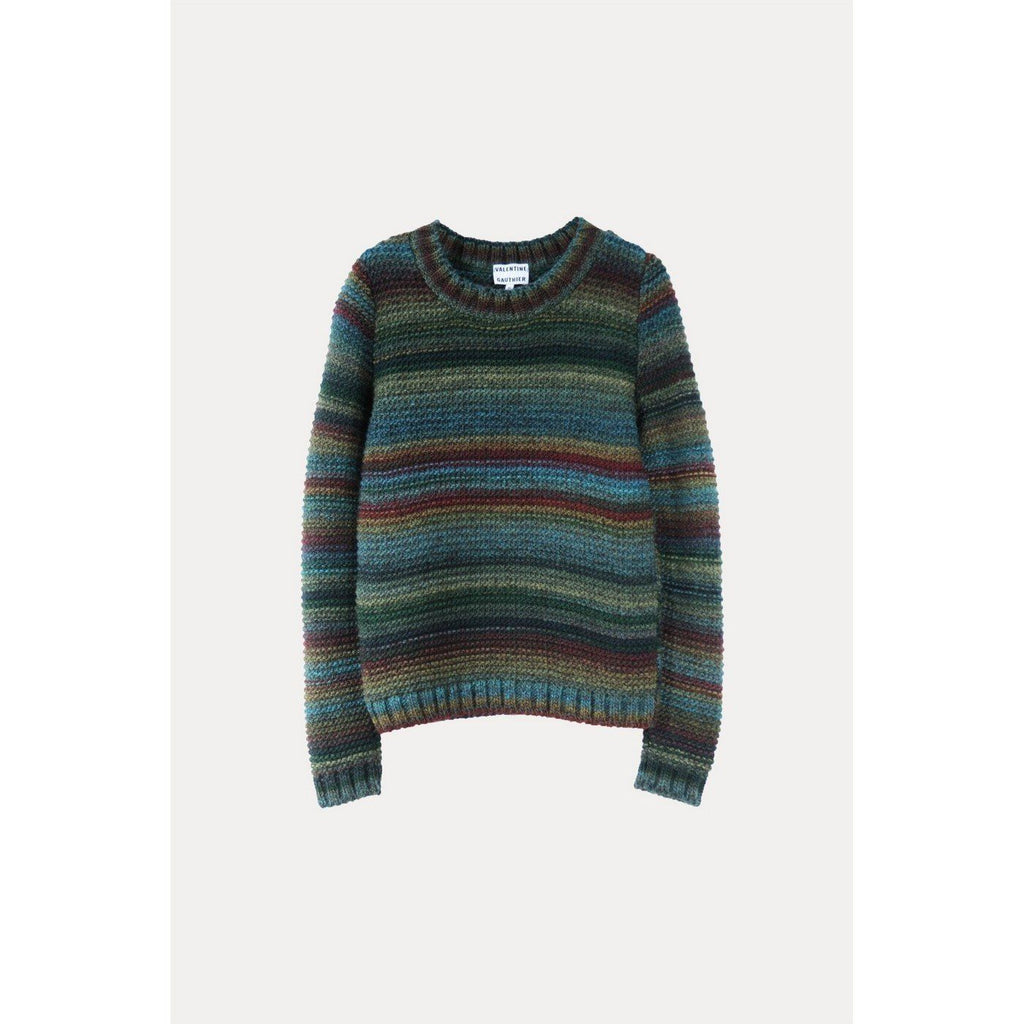 Pull Rita Multico Bleu - Maille Et Sweats - Valentine Gauthier - The Bradery
