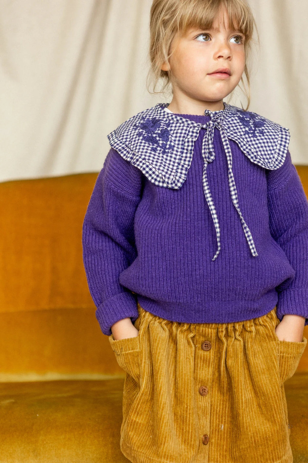 Pull Tchai - Violet - Enfant
