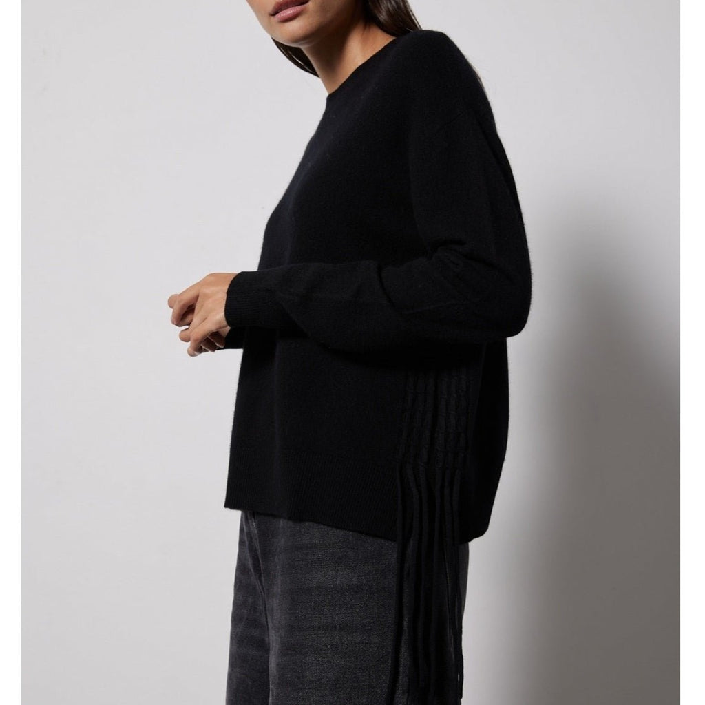 Pull - Tulipa - Noir - NOTSHY - The Bradery