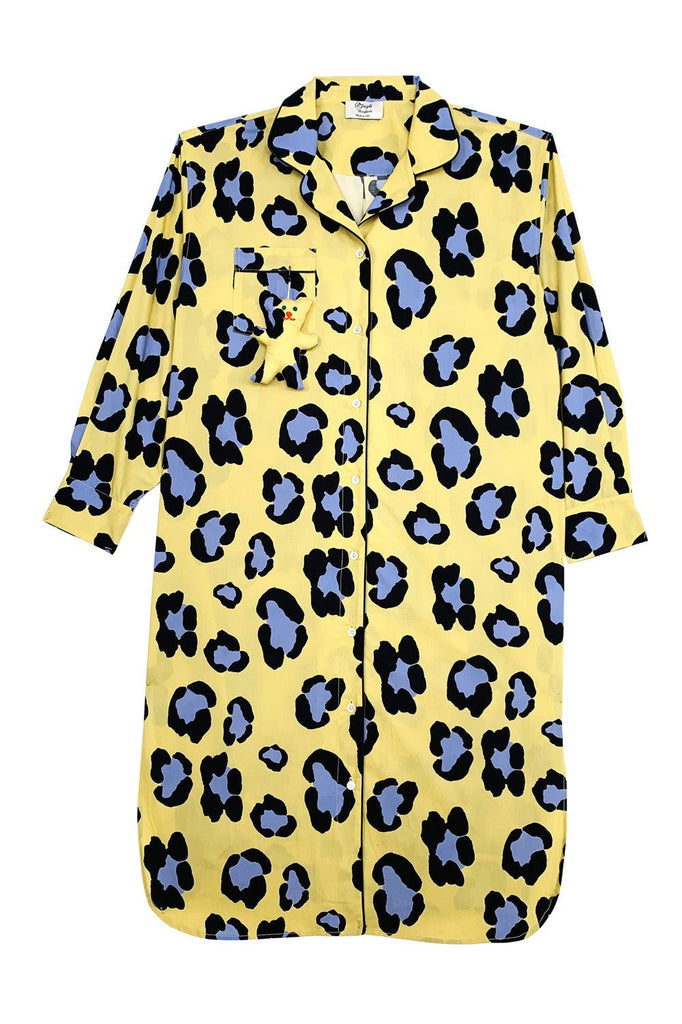 Pyjama Chemise De Nuit En Coton Leo - Paul & Joe - Paul & Joe* - The Bradery