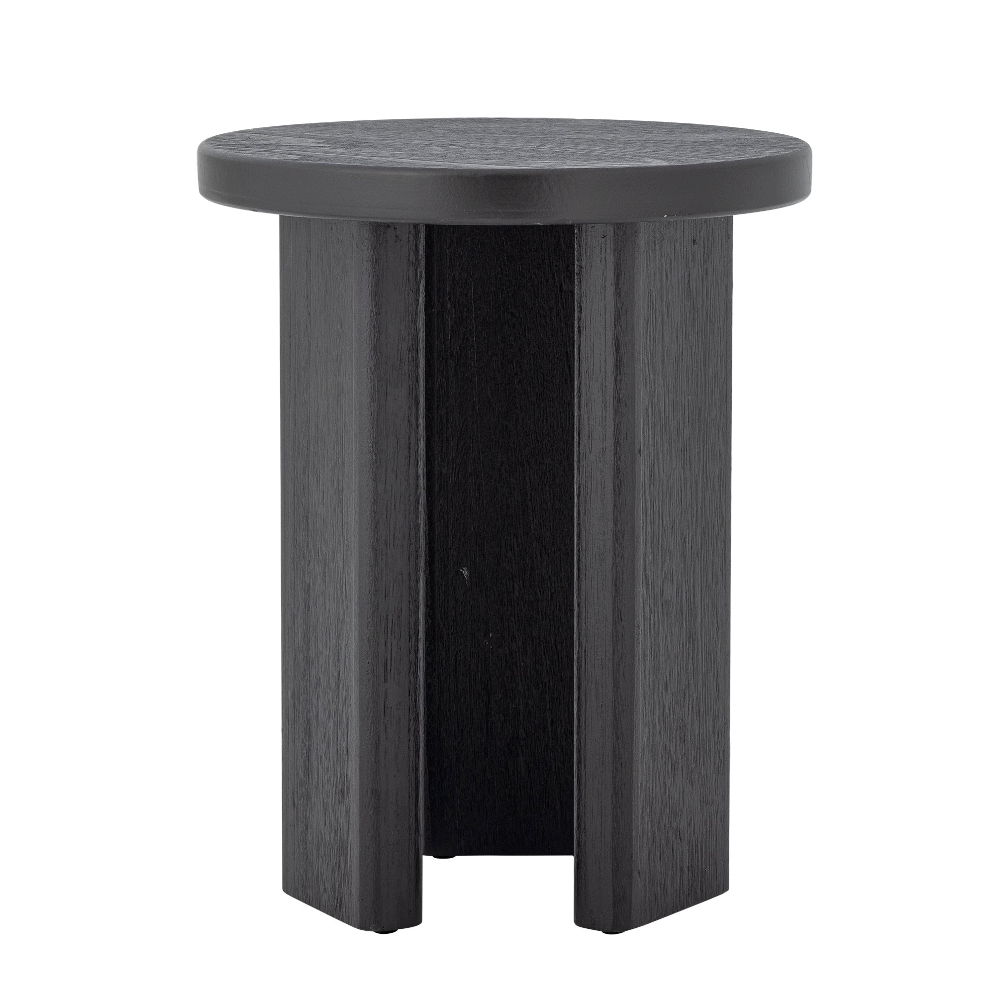 Mimola - Table D'Appoint - Noir - Sapin