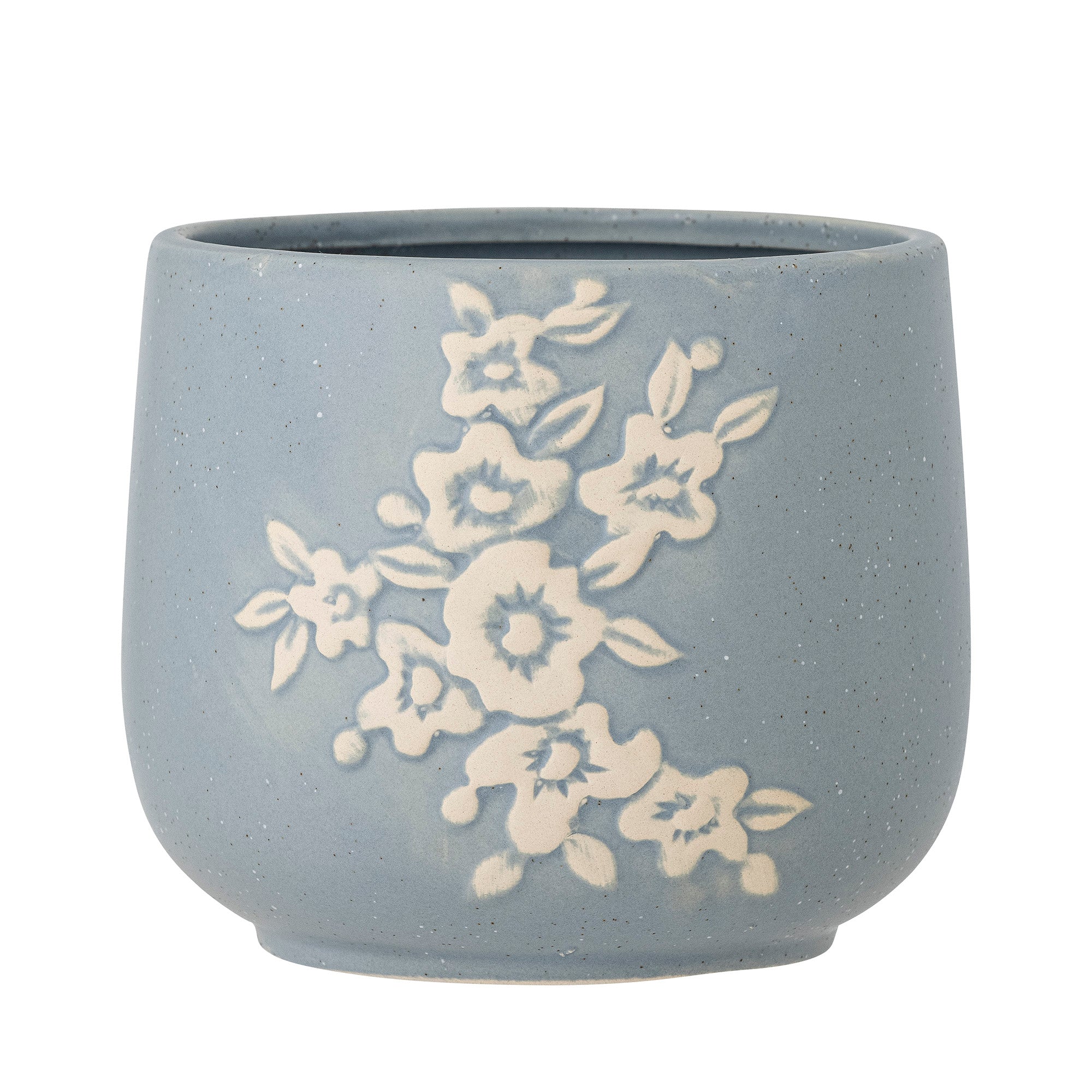 Betino - Cache-Pot - Bleu - Grès
