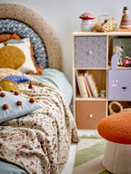 Bertil - Pouf - Rouge - Polyester