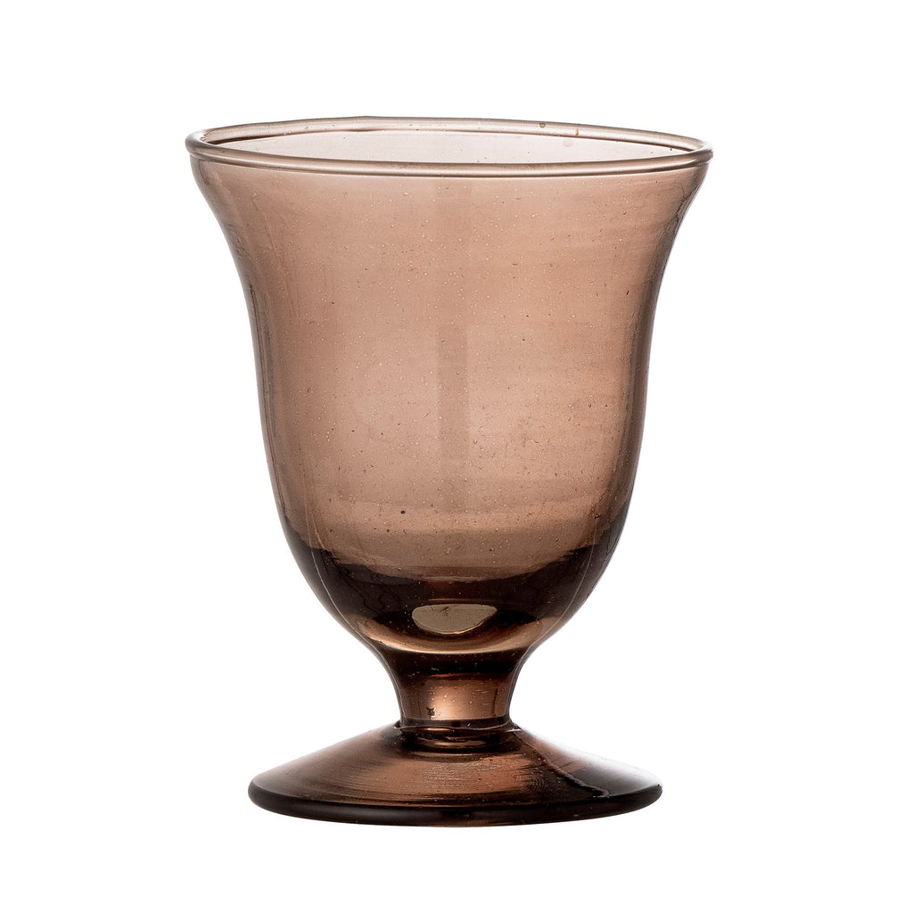 Florentine - Verre À Vin - Marron - Verre Recyclé