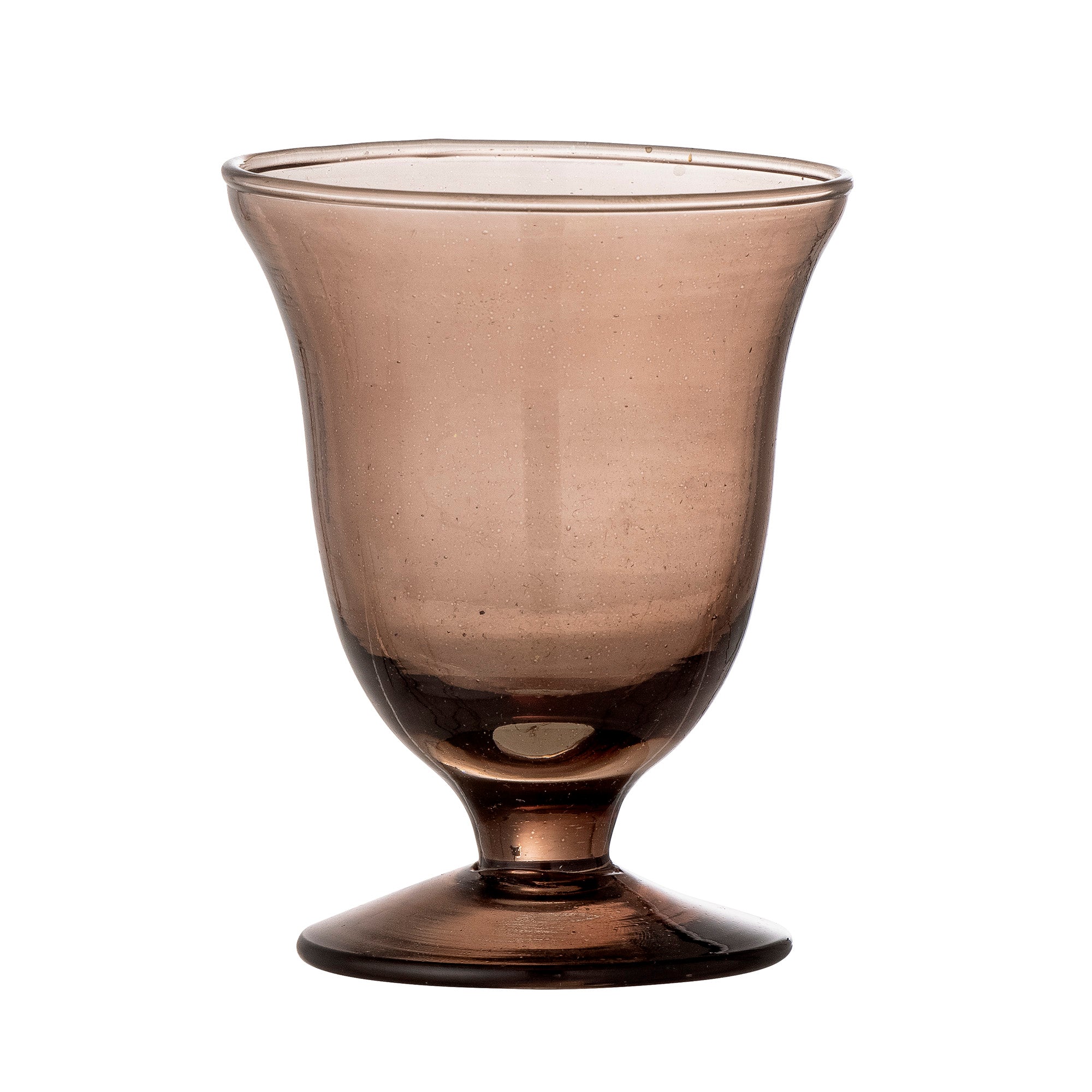 Florentine - Verre À Vin - Marron - Verre Recyclé