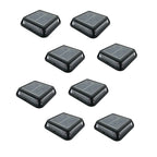 Quadry - Balise Solaire - Acier - Noir