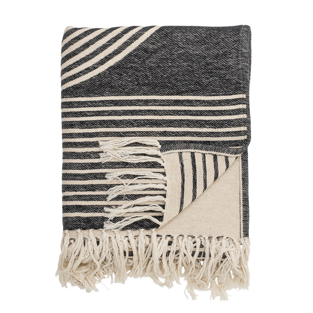 Anek - Plaid - Noir - Coton