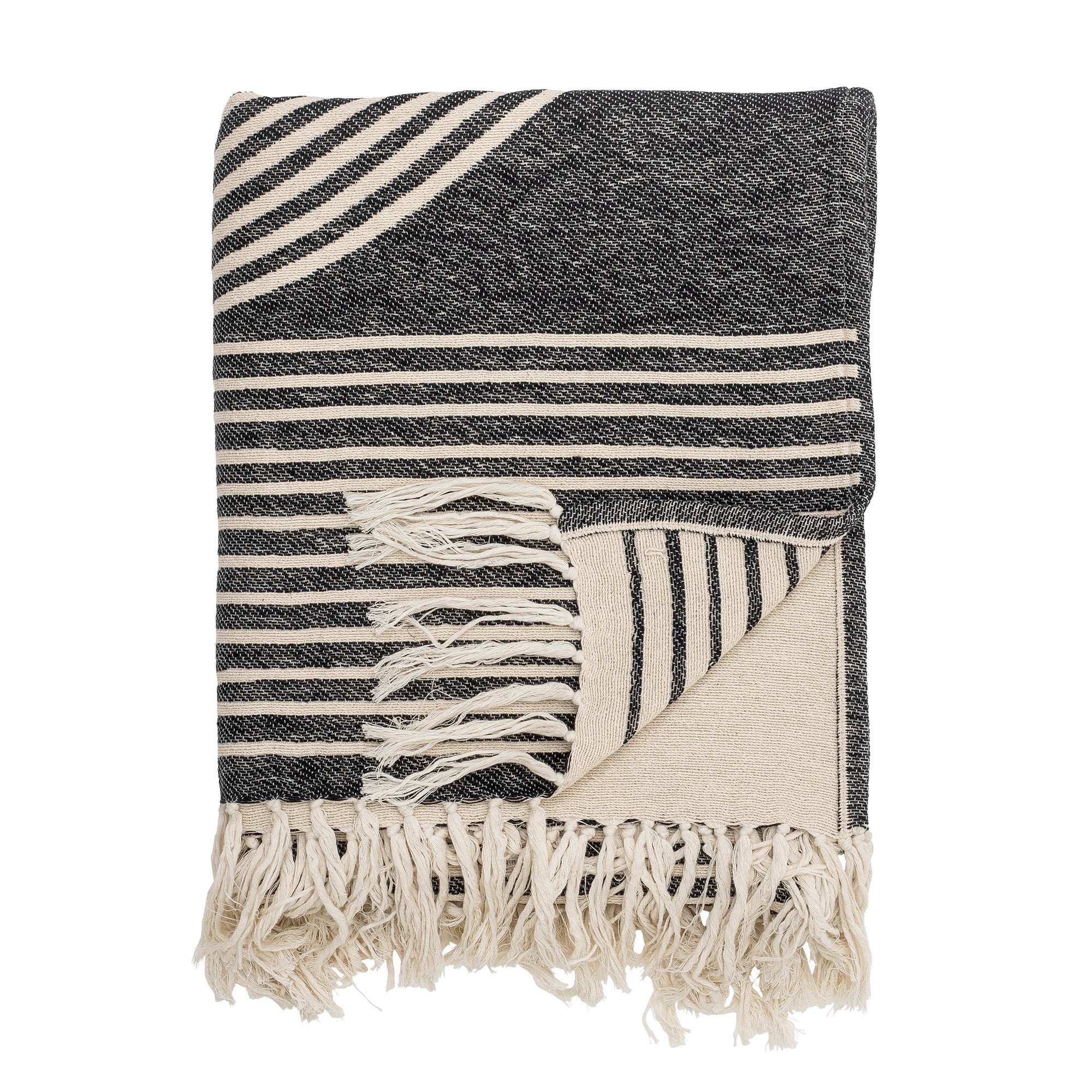 Anek - Plaid - Noir - Coton