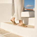 Sandales Coni - Olive