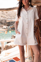 RACHEL Beige - Combishort Loose