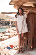 RACHEL Beige - Combishort Loose