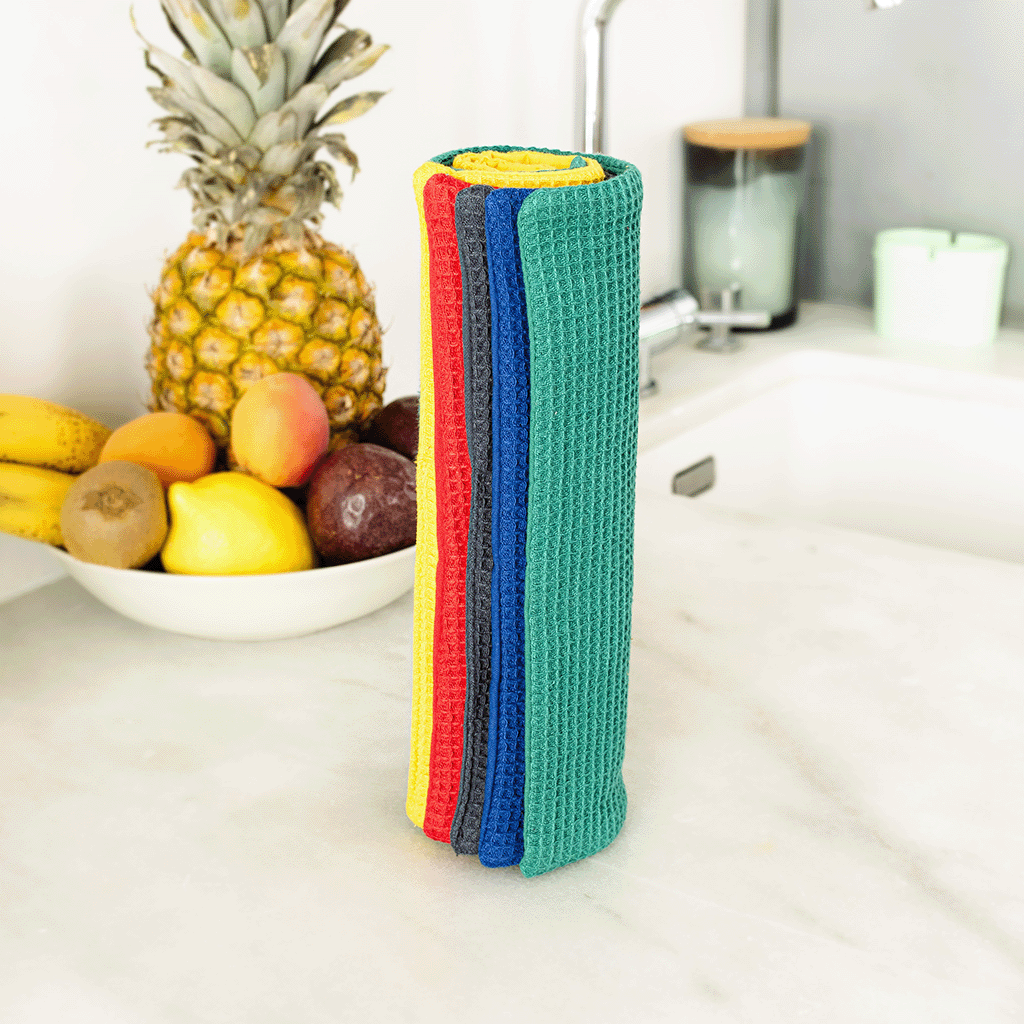 Essuie-Tout Lavable - 5 Couleurs
